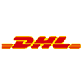 DHL logo - Official Partner of Alasayl Transport